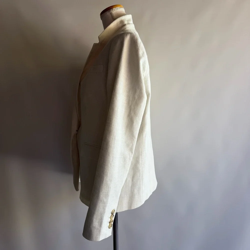 J. Crew Linen Blend Regent Blazer - NSF